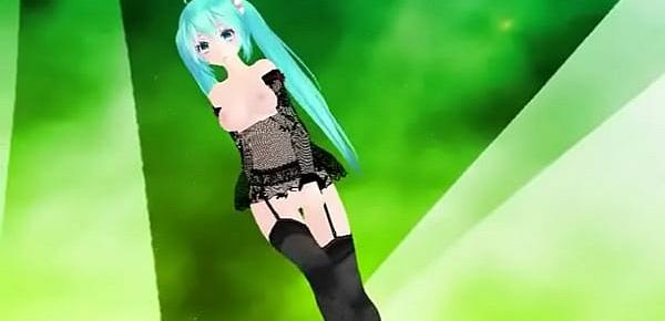  Miku Sexy Dress Nude [20 Fps] 1